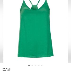 CAbi Emerald Green Camisole Top